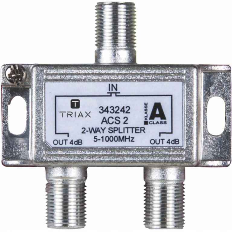 Triax ACS 2 2 way splitter F female 5-1000MHz