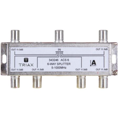 triax acs 6 6 way splitter f female 5 1000mhz | +254720548999