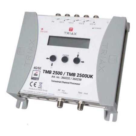 triax tmb 2500 central programmable amplifier 5 inputs fm4xvhfuhf lte 700 5g800 4g 70db 32 filters | +254720548999