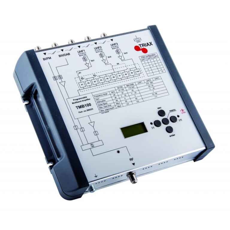 Triax TMB100 Central Programmable 5 inputs 1 outputs 55 dB...