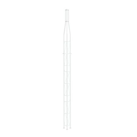 upper section 180 zincwhite tower 3m omax 46mm mast televes | +254720548999