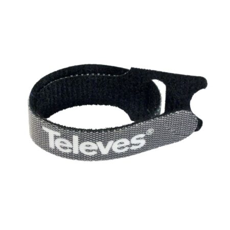 velcro cable tie width 15mm black 5 units televes | +254720548999