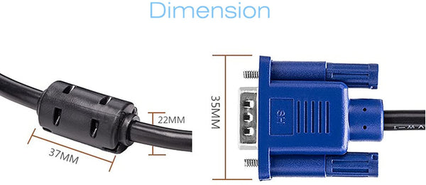 Vention Vga Cable Standard 1.5 Meter - Kenya %count(title) +254720548999 Vention Vga Cable Standard 1.5 Meter - Kenya - Image 2