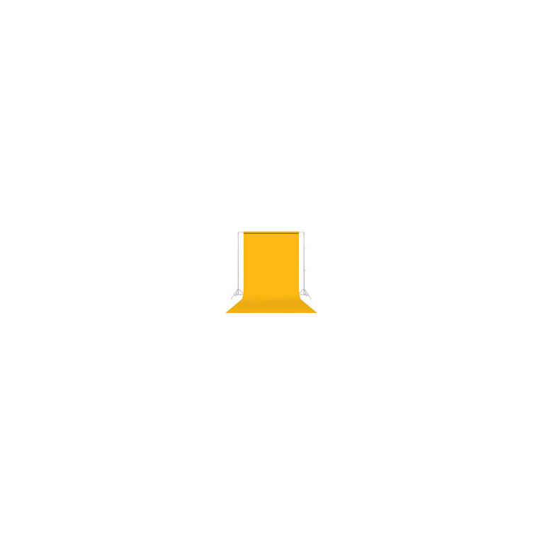 Visico Paper Background 1.35 X10M - Yellow - Kenya - Image 2