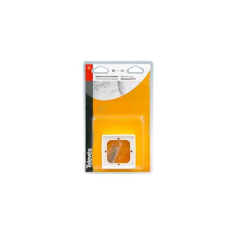 Wall supplement with Televes screws
