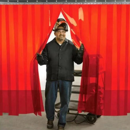 Bespoke EN1598 Welding PVC Strip Curtains
