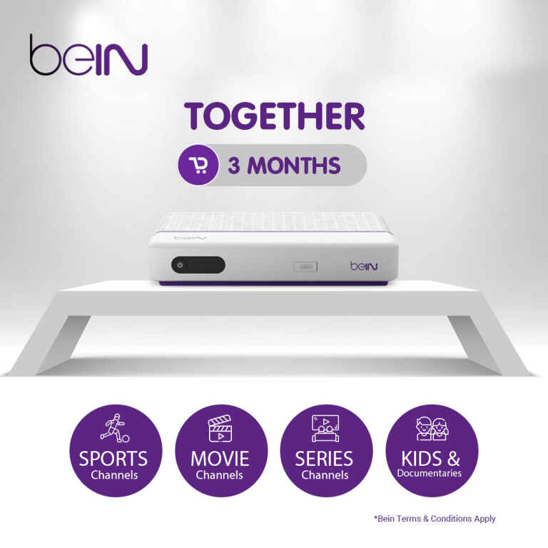 beIN TOGETHER New Subscription 3 Months-beIN Receiver PVR Plus