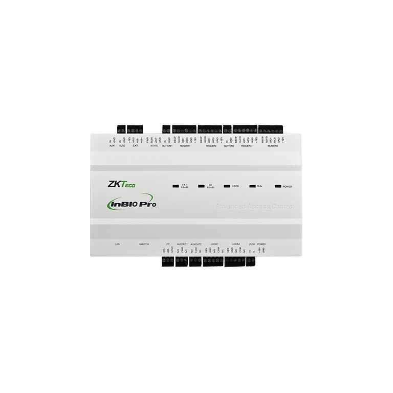 ZKTeco Inbio 260 2 Door Controller 8 (8 (4*RS-485 Readers, 4*26/34-bit Wiegand Readers) - Kenya - Image 2