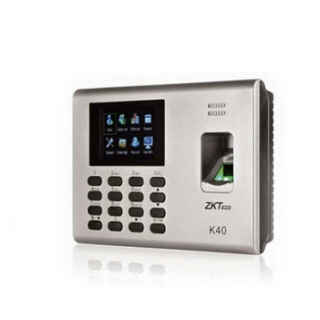 ZKteco K40 Time Attendance Device - can store1000 Fingerprint Templates And 80000 Transaction Records, high Speed And Reliable Fingerprint Matching - Kenya