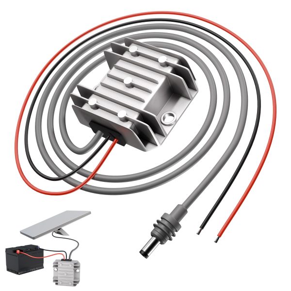 DC 9V to 28V Boost Converter with DC
  Power Cable for Starlink Mini