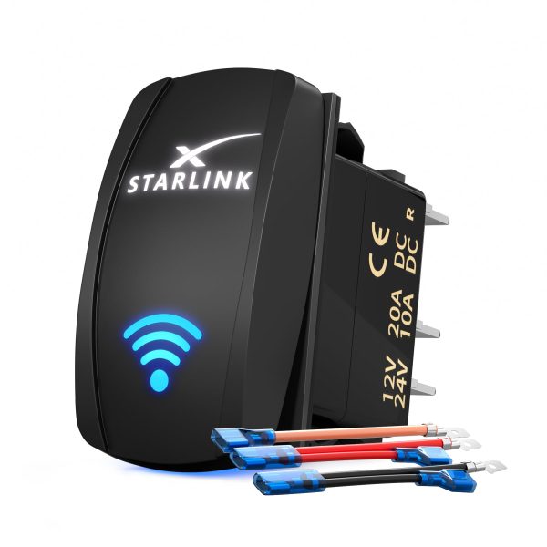 Starlink Symbol Rocker Switch - 5Pin
  Laser ON OFF with Jumper Wire Set