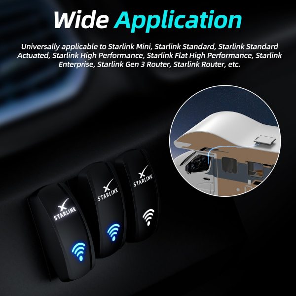 Starlink Symbol Rocker Switch - 5Pin
  Laser ON OFF with Jumper Wire Set - Image 10