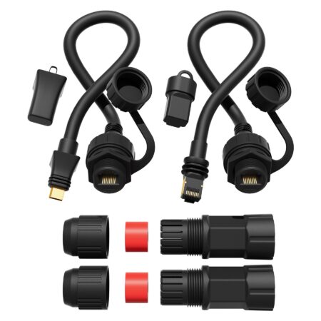 Starlink Enterprise Ethernet Adapter -
  SPX Plug to RJ45 Waterproof Cable Extension
