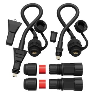 Starlink Flat High Performance Ethernet
  Adapter - SPX Plug to RJ45 Cable Extension