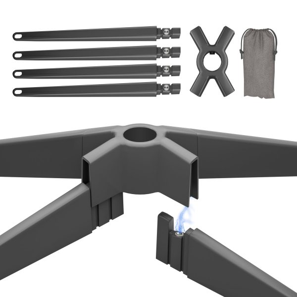 Portable Starlink Gen 2 Dish Detachable
  Magnetic Base Ground Mount - Image 2