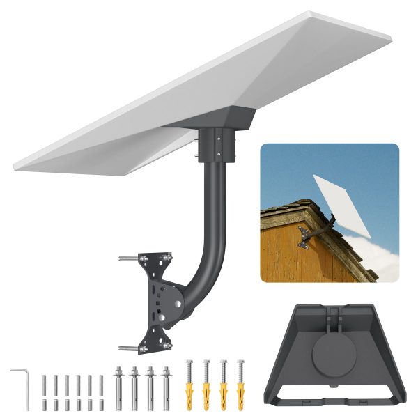 Starlink Gen 3 Standard Wall and Roof
  Mount Kit with Pipe Adapter and Pole