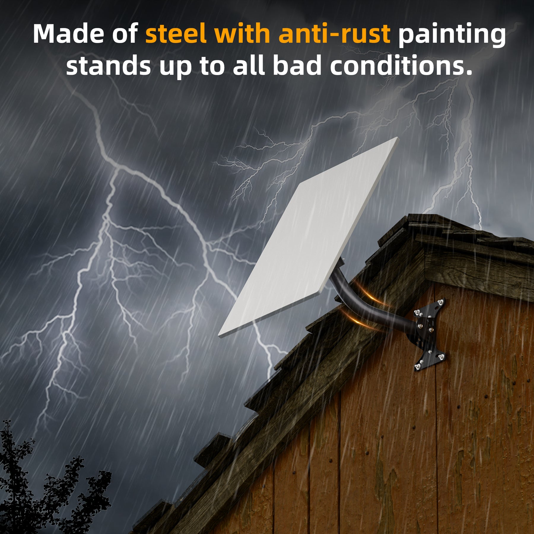 Starlink Gen 3 Standard Wall and Roof
  Mount Kit with Pipe Adapter and Pole - Image 10