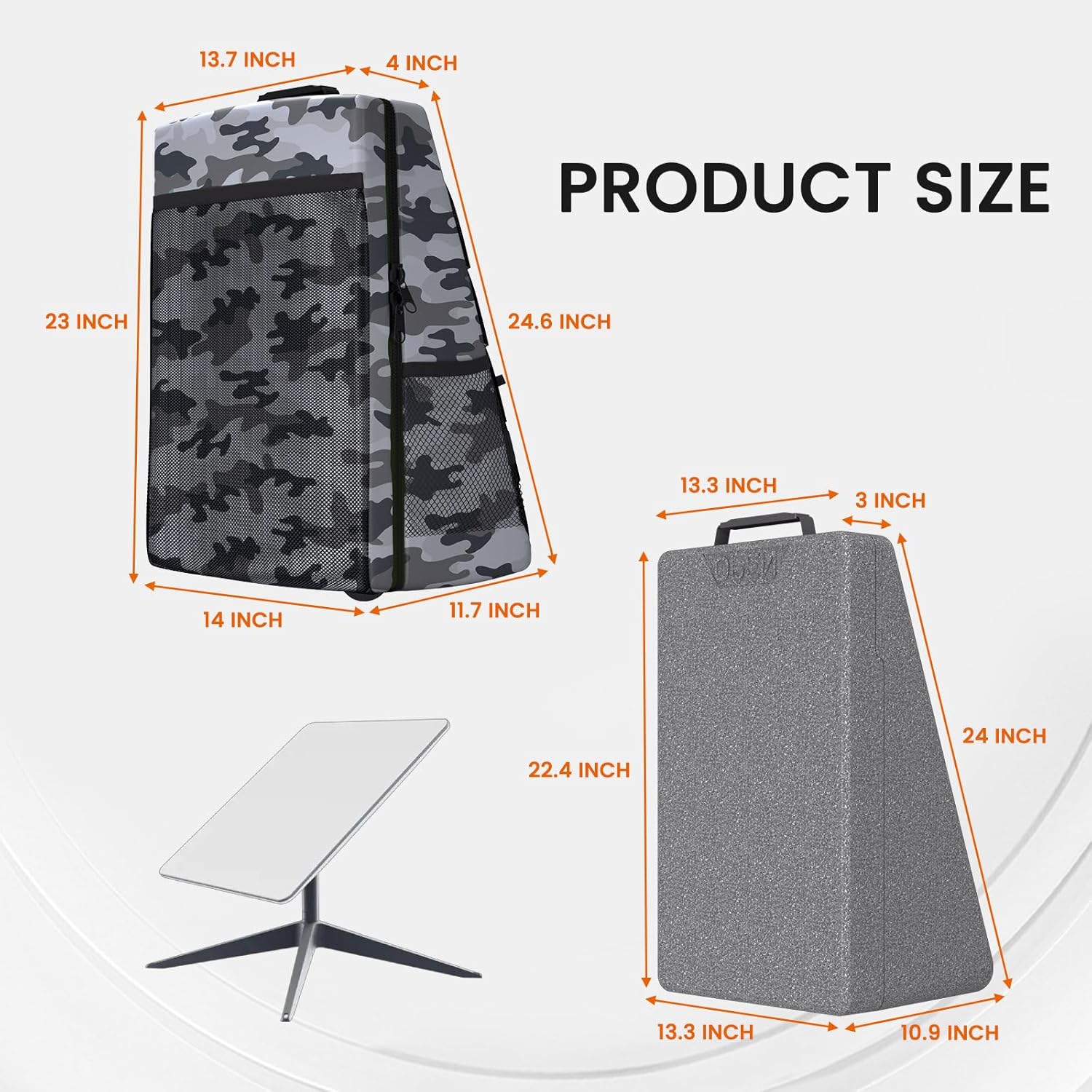 Starlink Gen 2 Camo Travel Backpack with
  Inner Hard Case - Image 8