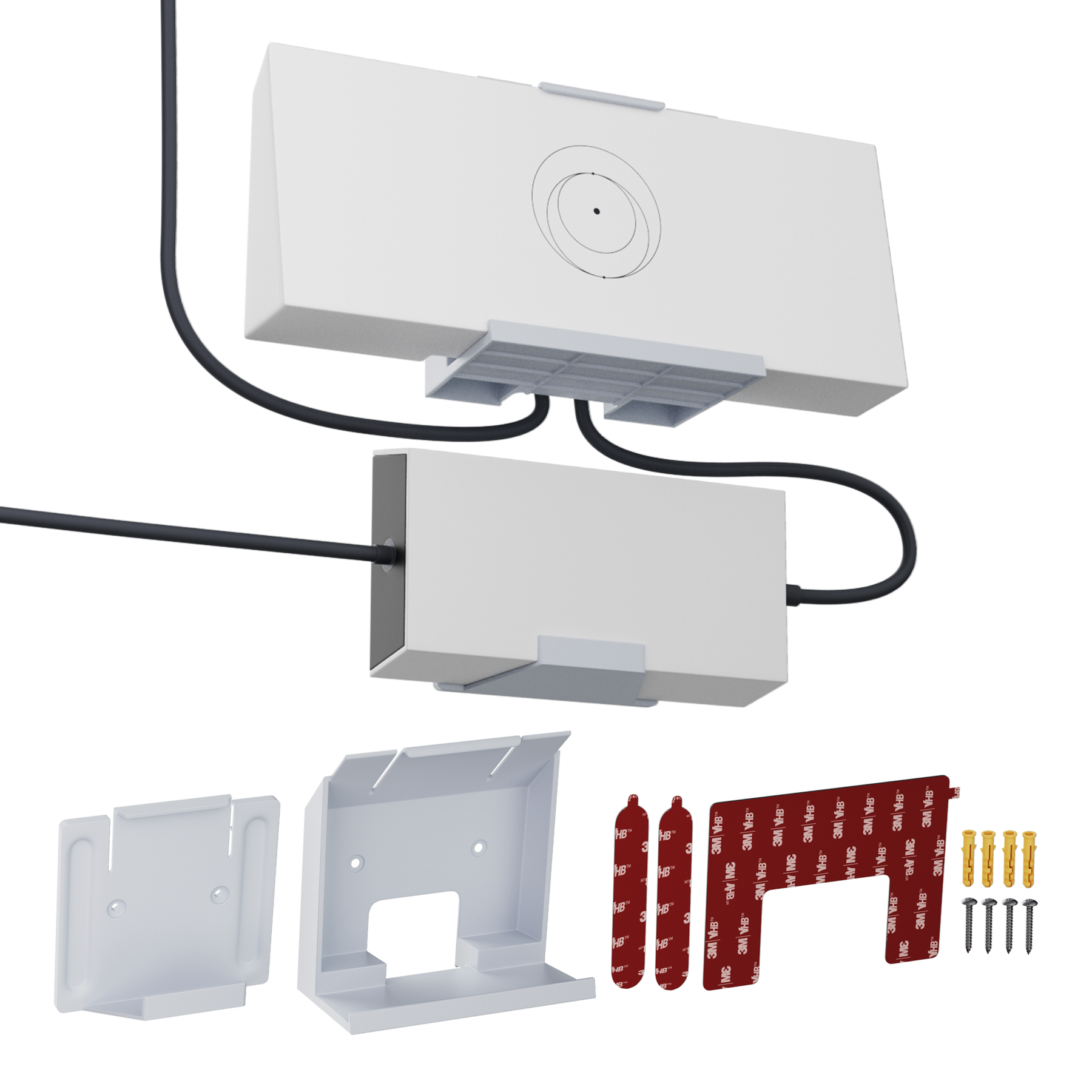 Starlink Gen3 Router and Power Supply
  Wall Mount Kit - No Drill Installation