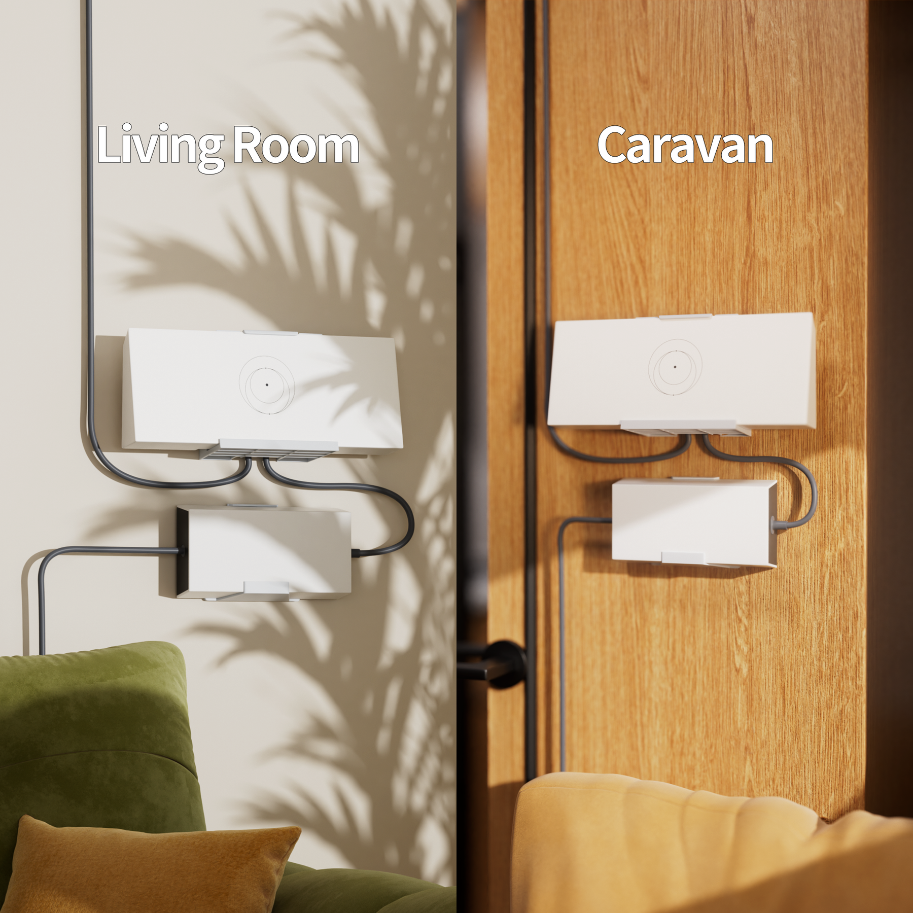 Starlink Gen3 Router and Power Supply
  Wall Mount Kit - No Drill Installation - Image 4