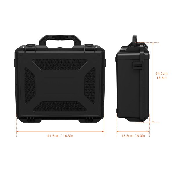 Starlink Mini Black Hard Protective
  Travel Case with Organized Storage - Image 2
