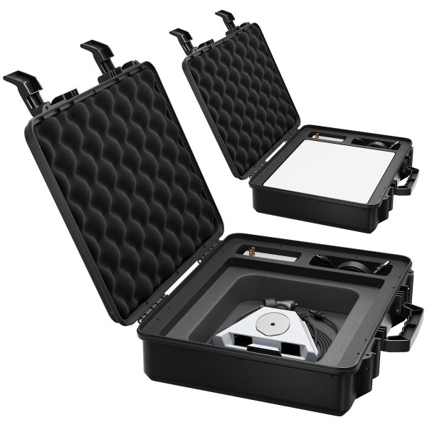 Black Hard Protective Travel Case for
  Starlink Mini Kit with Organized Storage