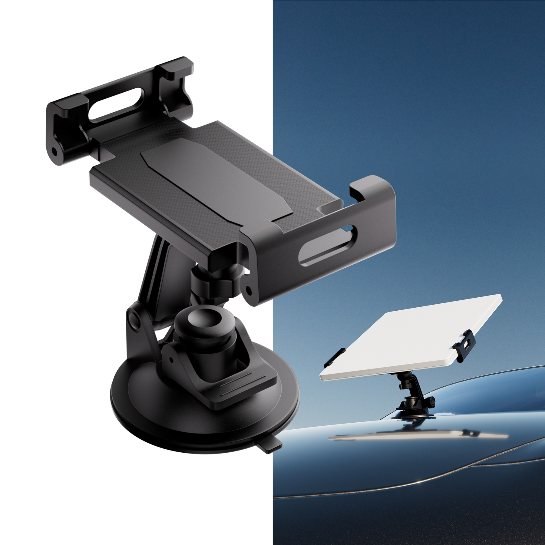 Adjustable 360° Rotation Starlink Mini
  Mount with Suction Holder - Image 4
