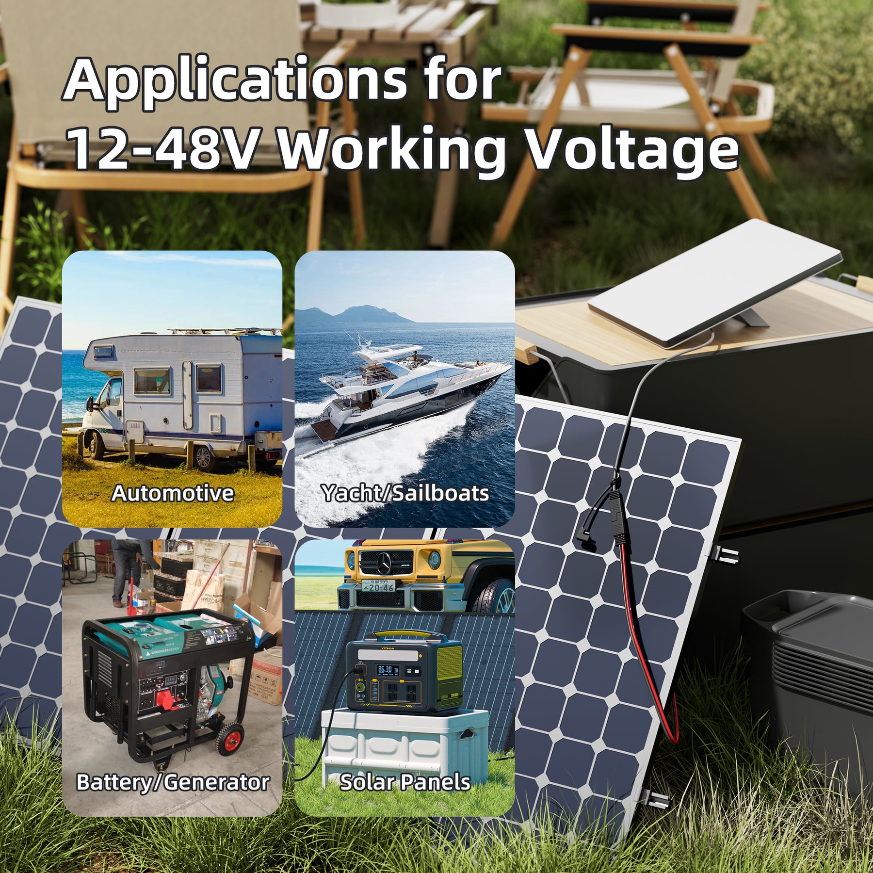 Starlink Mini SAE to DC Plug Adapter
  Power Cable – 18AWG – 3.28FT/1M - Image 10