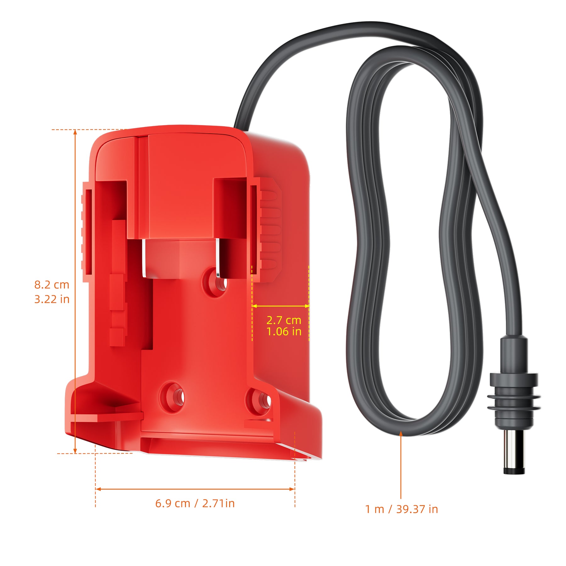 Starlink Mini DC Power Cable with
  Milwaukee 18V Battery Adapter - 3.28FT/1M - Image 2