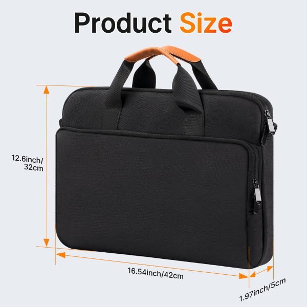 Starlink Mini 16.54" Carrying Case
  Briefcase Messenger Bag with Shoulder Strap - Image 2