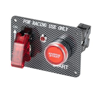 2 in 1 Ignition Car Engine Start Push
  Switch Panel with Light