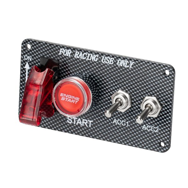 4 In 1 12V Engine Start Racing Ignition
  Toggle Switch Panel