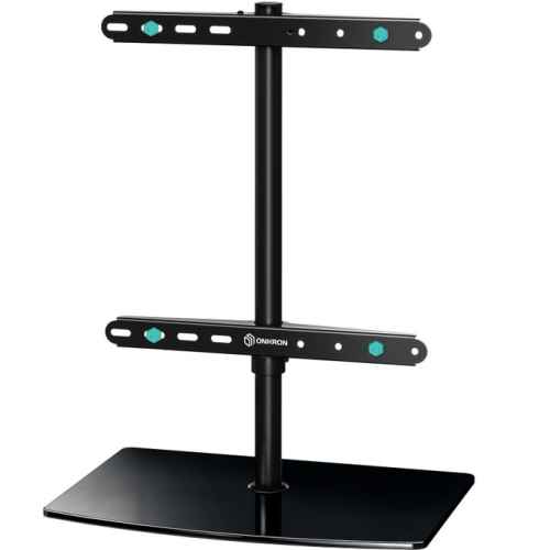 ONKRON PT3 32-75" SWIVEL TABLETOP TV
  STAND- BLACK