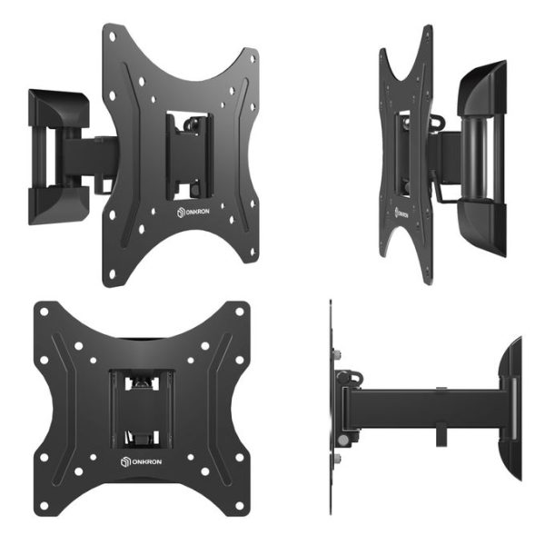 ONKRON M2S 17-43" TILT/SWIVEL TV
  WALL MOUNT- BLACK - Image 3