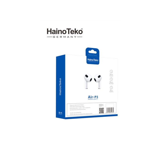 Haino Teko Air 3 -True Wireless
  Earbuds-White - Image 4