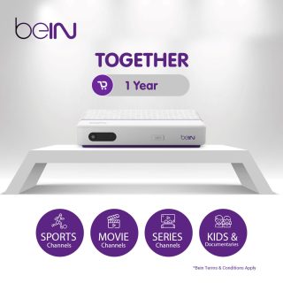 beIN TOGETHER New Subscription 1
  Year-beIN Receiver PVR Plus