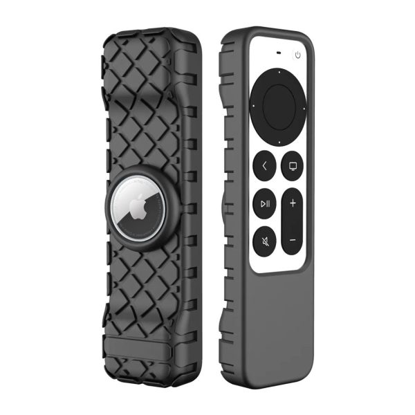 Remote Control Silicone Case For Apple TV
  4K Siri Remote 2nd Generation 2in1 Silicon Cover For Airtag - Image 4