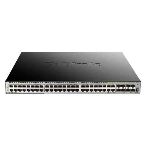 D-Link DGS-3630-52PC/SI network switch Managed L3 Gigabit Ethernet (10/100/1000) Power over Ethernet (PoE) Black, Grey - Image 2