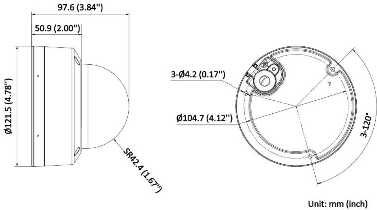 Hikvision DS-2CD2146G2H-ISU(2.8mm)(eF) 4
  MP Powered by Darkfighter Fixed Dome Network Camera