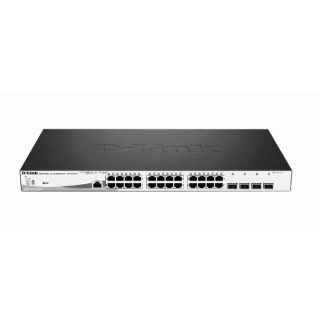 D-Link DGS-1210-28MP - Managed - L2 - Gigabit Ethernet (10/100/1000) - Power over Ethernet (PoE) - Rack mounting - 1U (DGS-1210-28MP)