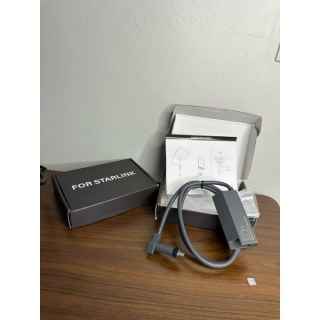 Starlink Ethernet Adapter For Rectangular Satellite Internet V2, Ethernet Adapter Gen2 For Wired External Network Fast & Stable Connection Standard Actuated Gen 2 Adapter