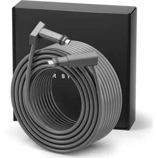 Starlink 150FT/46M Standard Actuated Cable Cat 5e for V2/ GEN 2 Connection, IP68 Waterproof Supports 1200M Protocol Replacement Cable Cord for Router (150FT/46M)