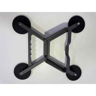 Starlink Mini Car Roof Mount Patented Magnetic Quick Release StarlinkMini Mounting Kit for RVs, Vans, Boat, Yachts, Trucks - Aluminum Alloy CAR Roof Rack Mount for StarlinkMini Portable Travel Mount for Accessories StarlinkMini Dishy