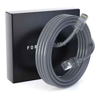 Starlink 150FT/46M Standard Actuated Cable Cat 6 for V3/ GEN 3 Connection, IP68 Waterproof Supports 1200M Protocol Network Extension Replacement Cable Cord for Router (150FT/46M) Line