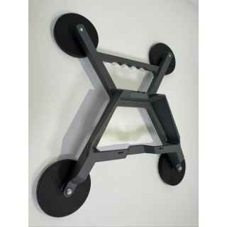 Starlink Mini Car Roof Mount, Patented Magnetic Quick Release StarlinkMini Mounting Kit for RVs, Vans, Boat, Yachts, Trucks - Aluminum Alloy CAR Roof Rack Mount for StarlinkMini Portable Travel Mount for Accessories StarlinkMini Dishy