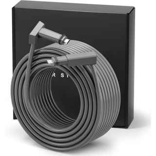 Starlink Standard Actuated Cable 150FT/46M Cat 5e for V2/ GEN 2 Connection, IP68 Waterproof Supports 1200M Protocol Replacement Cable Cord for Router, High Speed Trasfer