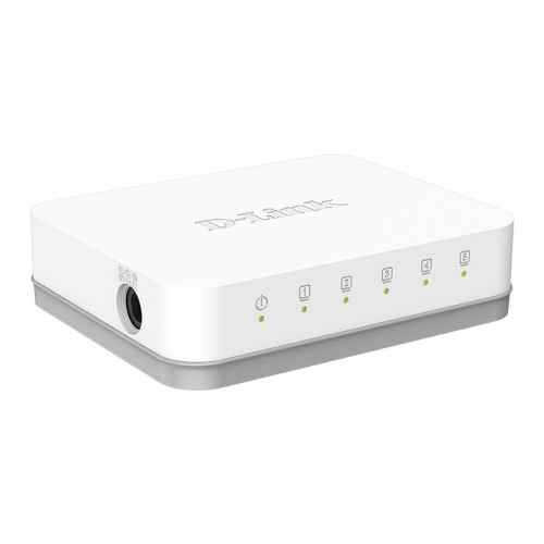 D-Link GO-SW-5G Unmanaged Gigabit Ethernet (10/100/1000) White - Image 2