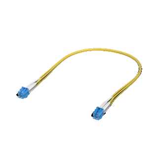 Ubiquiti UACC-OFC-S2-LULU-0.5M-50
  InfiniBand/fibre optic cable 19.7" (0.5 m) LC LC/LC Yellow