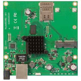Mikrotik RBM11G wired router Black, Green, Grey