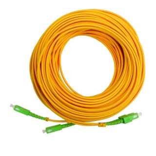 15m SC / APC Pre-Connected FO double hose